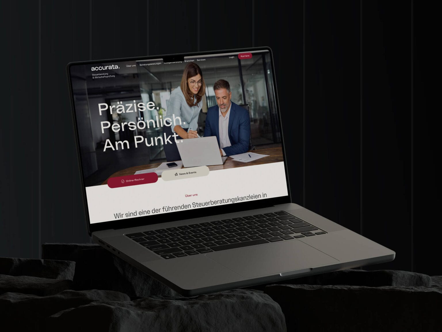 Webdesign Projekt Accurata