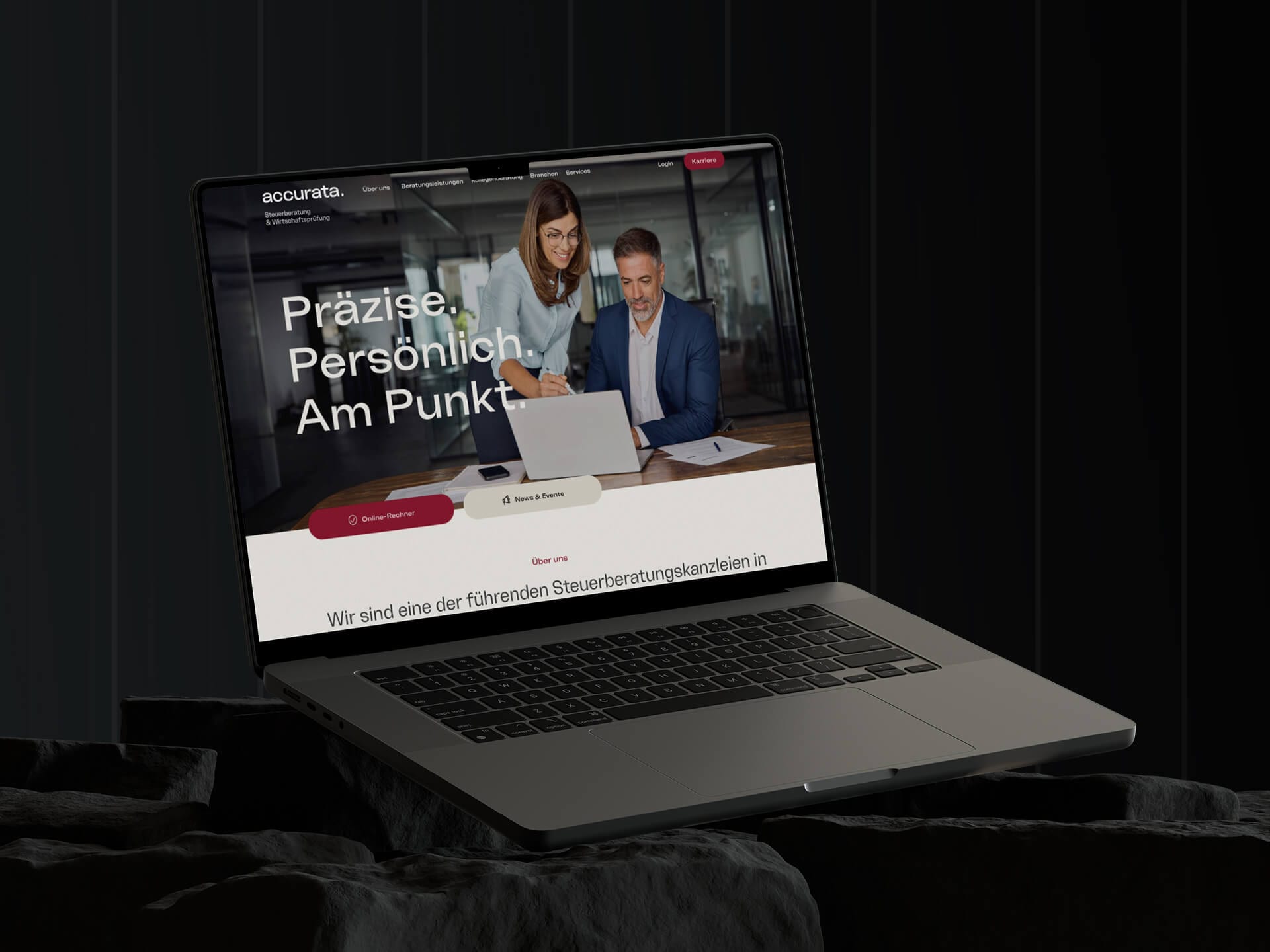 Webdesign Projekt Accurata