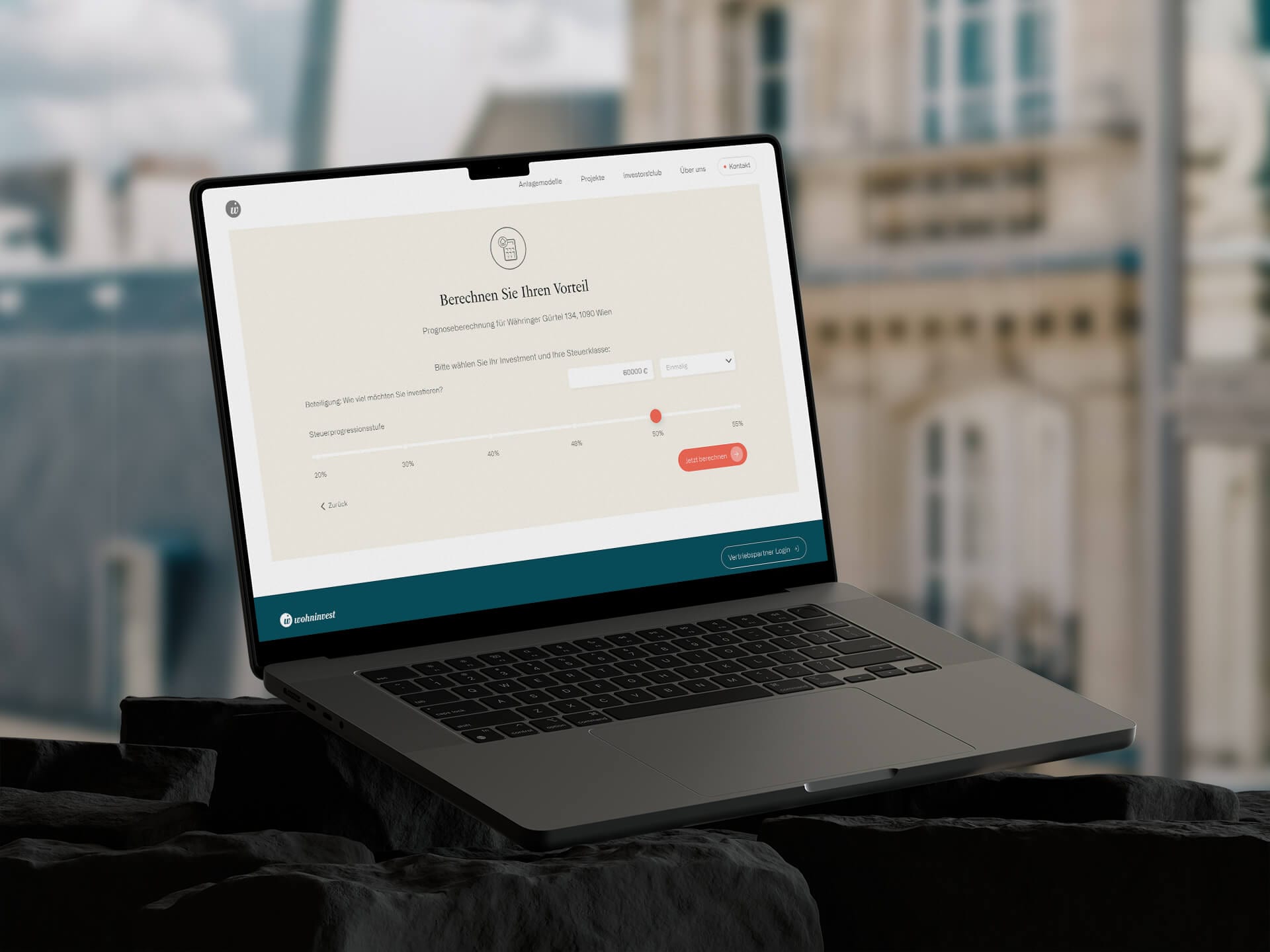Webapp wohninvest Prognoserechner