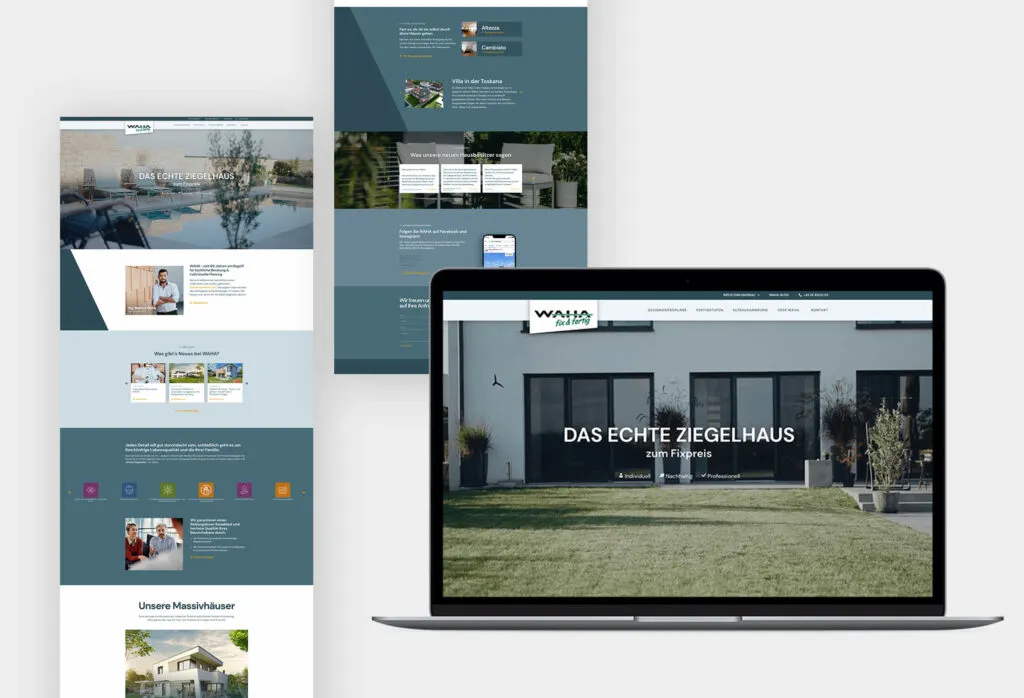 Webdesign Portfolio Projekt 