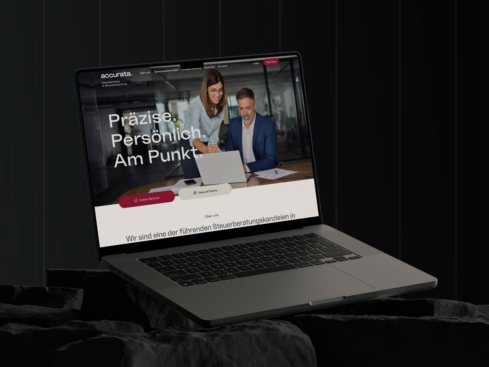 Webdesign Projekt Accurata